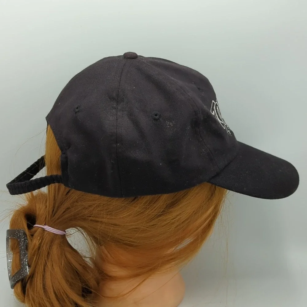 RARE Vintage Tommy Gun's Garage Chicago Dinner Theater Hat Cap Black KC